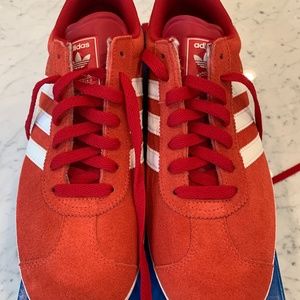 Adidas Gazelle's in Red